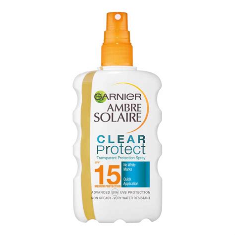 ambre solaire clear protect 15.